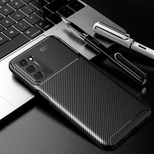 Load image into Gallery viewer, Carbon Fiber Texture Shockproof TPU Case, For OPPO A55 5G