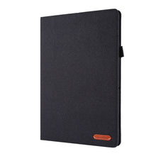 Load image into Gallery viewer, Horizontal Flip TPU + Fabric PU Leather Protective Case with Name Card Clip, For Lenovo Tab M10, For Lenovo Tab P11 Pro, For Lenovo Tab P11, For Galaxy Tab S8+ / Tab S8 Plus /  Tab S7 FE / Tab S7+ / T970                                                 ...