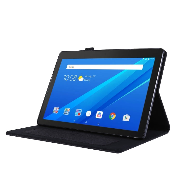 Horizontal Flip TPU + Fabric PU Leather Protective Case with Name Card Clip, For Lenovo Tab M10, For Lenovo Tab P11 Pro, For Lenovo Tab P11, For Galaxy Tab S8+ / Tab S8 Plus /  Tab S7 FE / Tab S7+ / T970                                                 ...