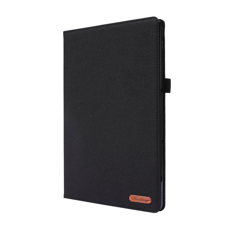 Horizontal Flip TPU + Fabric PU Leather Protective Case with Name Card Clip, For Lenovo Tab M10, For Lenovo Tab P11 Pro, For Lenovo Tab P11, For Galaxy Tab S8+ / Tab S8 Plus /  Tab S7 FE / Tab S7+ / T970                                                 ...