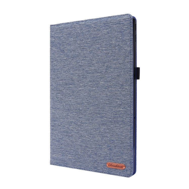Horizontal Flip TPU + Fabric PU Leather Protective Case with Name Card Clip, For Lenovo Tab M10, For Lenovo Tab P11 Pro, For Lenovo Tab P11, For Galaxy Tab S8+ / Tab S8 Plus /  Tab S7 FE / Tab S7+ / T970                                                 ...