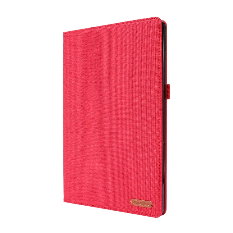 Horizontal Flip TPU + Fabric PU Leather Protective Case with Name Card Clip, For Lenovo Tab M10, For Lenovo Tab P11 Pro, For Lenovo Tab P11, For Galaxy Tab S8+ / Tab S8 Plus /  Tab S7 FE / Tab S7+ / T970                                                 ...