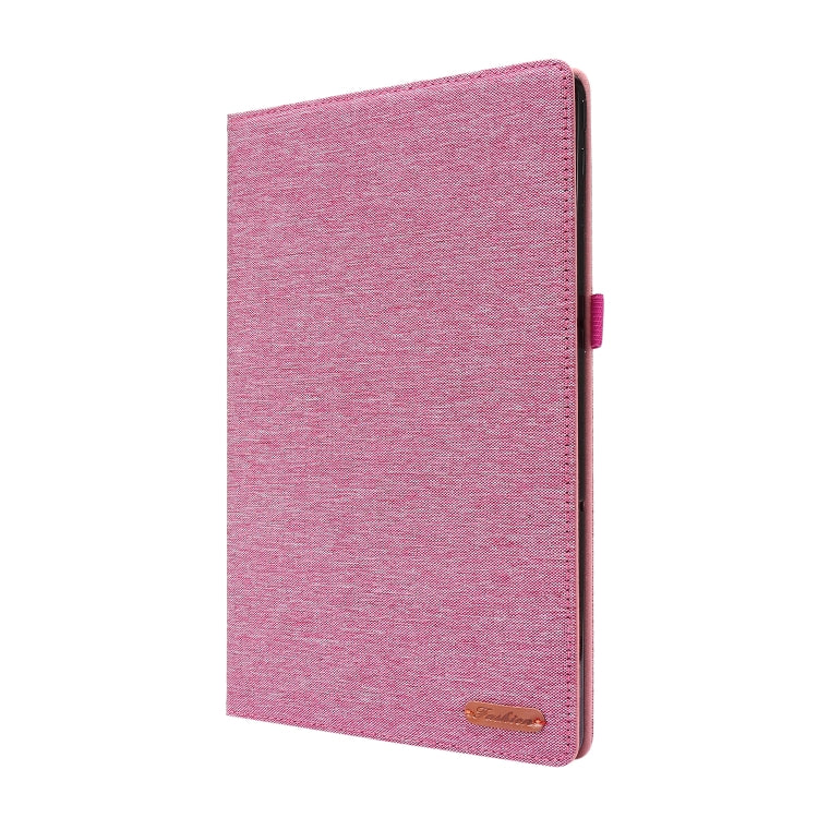 Horizontal Flip TPU + Fabric PU Leather Protective Case with Name Card Clip, For Lenovo Tab M10, For Lenovo Tab P11 Pro, For Lenovo Tab P11, For Galaxy Tab S8+ / Tab S8 Plus /  Tab S7 FE / Tab S7+ / T970                                                 ...