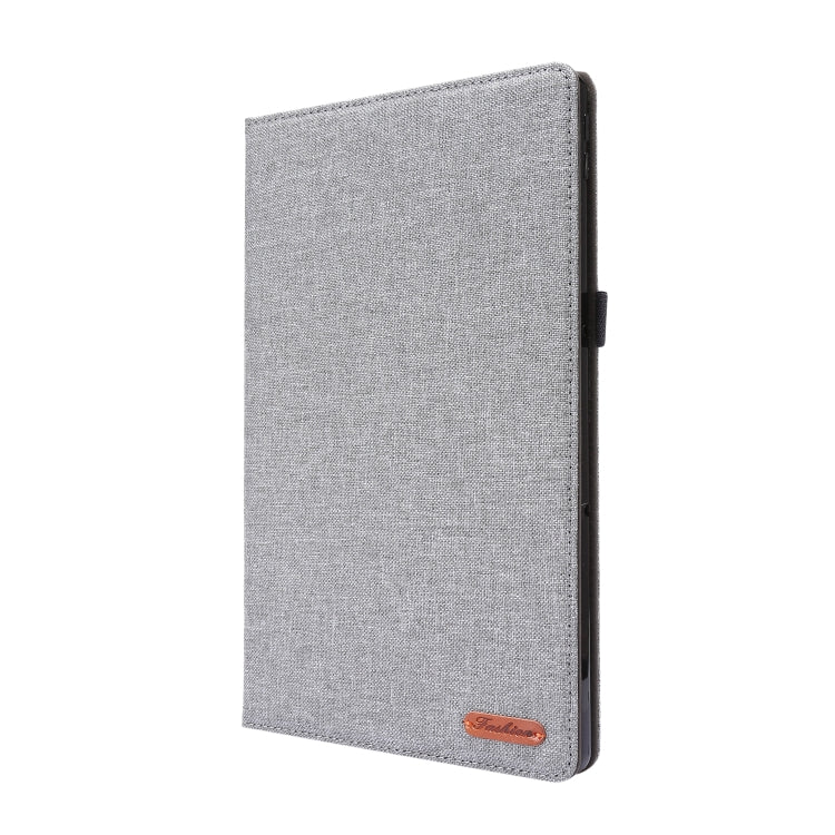 Horizontal Flip TPU + Fabric PU Leather Protective Case with Name Card Clip, For Lenovo Tab M10, For Lenovo Tab P11 Pro, For Lenovo Tab P11, For Galaxy Tab S8+ / Tab S8 Plus /  Tab S7 FE / Tab S7+ / T970                                                 ...