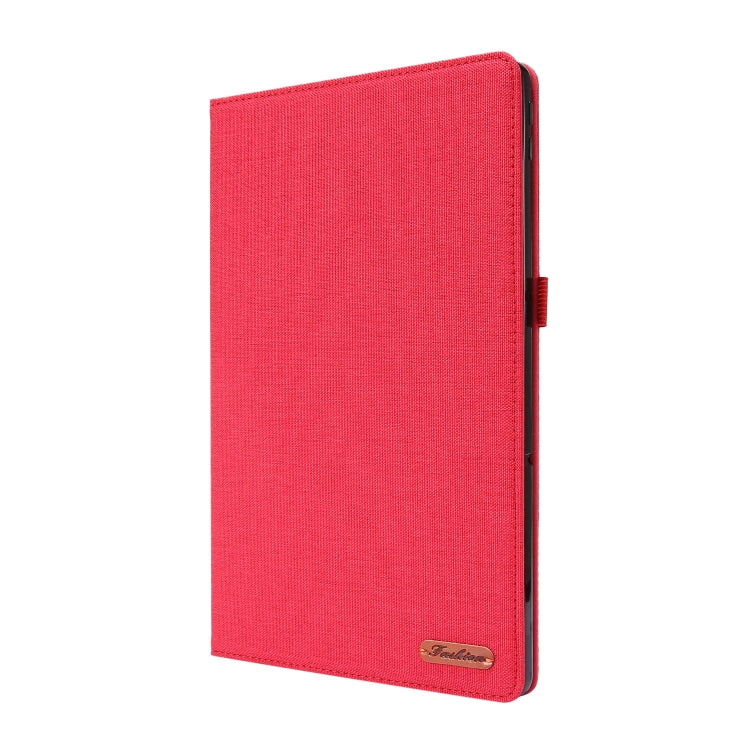 Horizontal Flip TPU + Fabric PU Leather Protective Case with Name Card Clip, For Lenovo Tab M10, For Lenovo Tab P11 Pro, For Lenovo Tab P11, For Galaxy Tab S8+ / Tab S8 Plus /  Tab S7 FE / Tab S7+ / T970                                                 ...