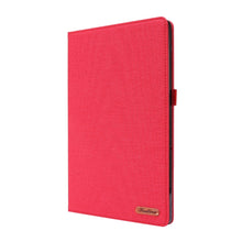 Load image into Gallery viewer, Horizontal Flip TPU + Fabric PU Leather Protective Case with Name Card Clip, For Lenovo Tab M10, For Lenovo Tab P11 Pro, For Lenovo Tab P11, For Galaxy Tab S8+ / Tab S8 Plus /  Tab S7 FE / Tab S7+ / T970                                                 ...