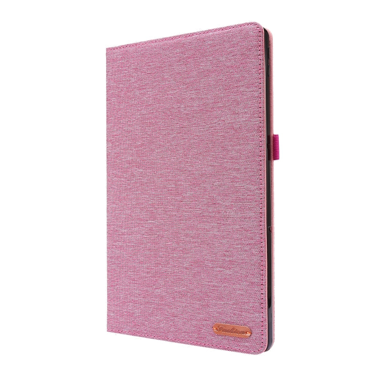 Horizontal Flip TPU + Fabric PU Leather Protective Case with Name Card Clip, For Lenovo Tab M10, For Lenovo Tab P11 Pro, For Lenovo Tab P11, For Galaxy Tab S8+ / Tab S8 Plus /  Tab S7 FE / Tab S7+ / T970                                                 ...