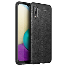 Load image into Gallery viewer, Litchi Texture TPU Shockproof Case, For Samsung Galaxy A02