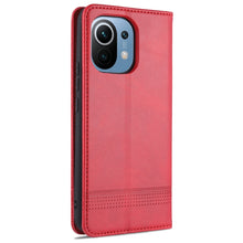 Load image into Gallery viewer, AZNS Magnetic Calf Texture Horizontal Flip Leather Case with Card Slots &amp; Holder &amp; Wallet, For Xiaomi Mi 11
