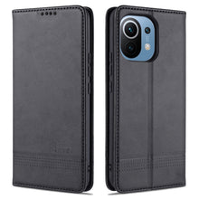 Load image into Gallery viewer, AZNS Magnetic Calf Texture Horizontal Flip Leather Case with Card Slots &amp; Holder &amp; Wallet, For Xiaomi Mi 11