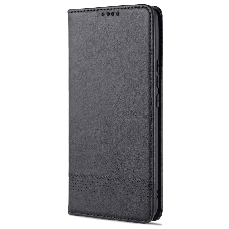 AZNS Magnetic Calf Texture Horizontal Flip Leather Case with Card Slots & Holder & Wallet, For Xiaomi Mi 11
