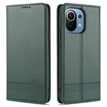 Load image into Gallery viewer, AZNS Magnetic Calf Texture Horizontal Flip Leather Case with Card Slots &amp; Holder &amp; Wallet, For Xiaomi Mi 11