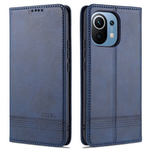 Load image into Gallery viewer, AZNS Magnetic Calf Texture Horizontal Flip Leather Case with Card Slots &amp; Holder &amp; Wallet, For Xiaomi Mi 11
