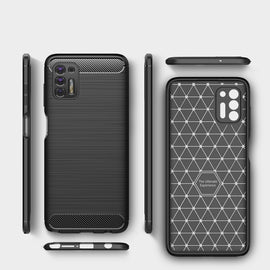 Brushed Texture Carbon Fiber TPU Case, For Motorola Moto G Stylus 2021, For Samsung Galaxy A02, For Google Pixel 5a, For Xiaomi Redmi K40 / K40 Pro