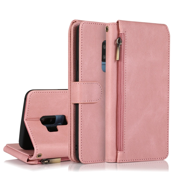 Skin-feel Crazy Horse Texture Zipper Wallet Bag Horizontal Flip Leather Case with Holder & Card Slots & Wallet & Lanyard, For Samsung Galaxy Note9, For Samsung Galaxy Note10, For Samsung Galaxy Note10+, For Samsung Galaxy Note20                        ...
