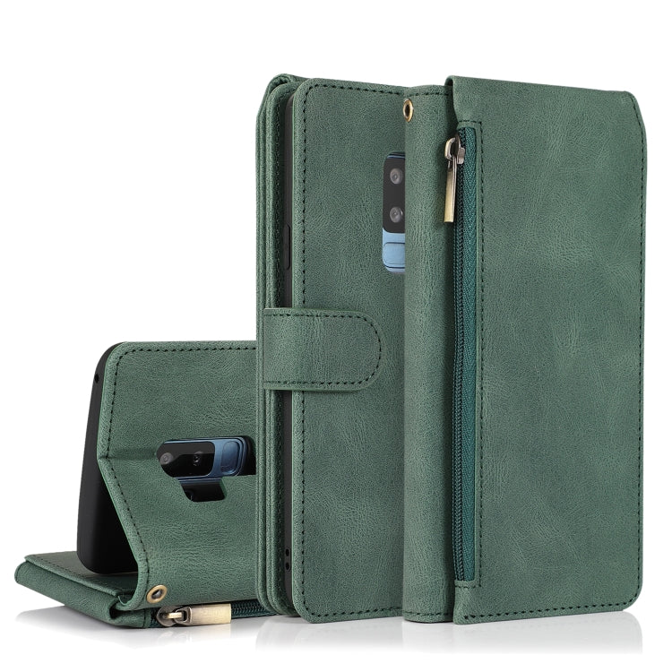Skin-feel Crazy Horse Texture Zipper Wallet Bag Horizontal Flip Leather Case with Holder & Card Slots & Wallet & Lanyard, For Samsung Galaxy Note9, For Samsung Galaxy Note10, For Samsung Galaxy Note10+, For Samsung Galaxy Note20                        ...