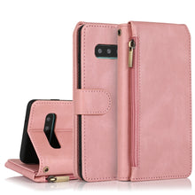 Load image into Gallery viewer, Skin-feel Crazy Horse Texture Zipper Wallet Bag Horizontal Flip Leather Case with Holder &amp; Card Slots &amp; Wallet &amp; Lanyard, For Samsung Galaxy Note9, For Samsung Galaxy Note10, For Samsung Galaxy Note10+, For Samsung Galaxy Note20                        ...