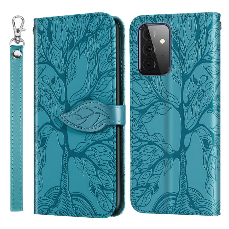 Life of Tree Embossing Pattern Horizontal Flip Leather Case with Holder & Card Slot & Wallet & Photo Frame & Lanyard, For Samsung Galaxy A11 (US Version), For Samsung Galaxy A11 (EU Version), For Samsung Galaxy A12, For Samsung Galaxy A21              ...