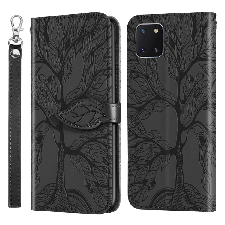 Life of Tree Embossing Pattern Horizontal Flip Leather Case with Holder & Card Slot & Wallet & Photo Frame & Lanyard, For Samsung Galaxy A81, For Samsung Galaxy A91, For Samsung Galaxy S21 5G, For Samsung Galaxy S21+ 5G, For Samsung Galaxy S21 Ultra 5G