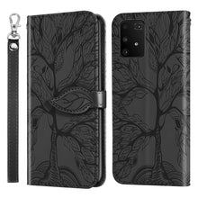 Load image into Gallery viewer, Life of Tree Embossing Pattern Horizontal Flip Leather Case with Holder &amp; Card Slot &amp; Wallet &amp; Photo Frame &amp; Lanyard, For Samsung Galaxy A81, For Samsung Galaxy A91, For Samsung Galaxy S21 5G, For Samsung Galaxy S21+ 5G, For Samsung Galaxy S21 Ultra 5G