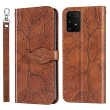 Load image into Gallery viewer, Life of Tree Embossing Pattern Horizontal Flip Leather Case with Holder &amp; Card Slot &amp; Wallet &amp; Photo Frame &amp; Lanyard, For Samsung Galaxy A81, For Samsung Galaxy A91, For Samsung Galaxy S21 5G, For Samsung Galaxy S21+ 5G, For Samsung Galaxy S21 Ultra 5G