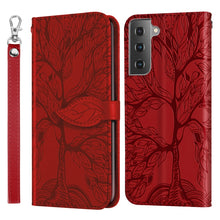 Load image into Gallery viewer, Life of Tree Embossing Pattern Horizontal Flip Leather Case with Holder &amp; Card Slot &amp; Wallet &amp; Photo Frame &amp; Lanyard, For Samsung Galaxy A81, For Samsung Galaxy A91, For Samsung Galaxy S21 5G, For Samsung Galaxy S21+ 5G, For Samsung Galaxy S21 Ultra 5G