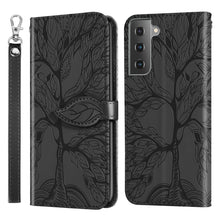 Load image into Gallery viewer, Life of Tree Embossing Pattern Horizontal Flip Leather Case with Holder &amp; Card Slot &amp; Wallet &amp; Photo Frame &amp; Lanyard, For Samsung Galaxy A81, For Samsung Galaxy A91, For Samsung Galaxy S21 5G, For Samsung Galaxy S21+ 5G, For Samsung Galaxy S21 Ultra 5G