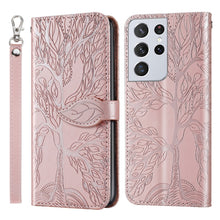 Load image into Gallery viewer, Life of Tree Embossing Pattern Horizontal Flip Leather Case with Holder &amp; Card Slot &amp; Wallet &amp; Photo Frame &amp; Lanyard, For Samsung Galaxy A81, For Samsung Galaxy A91, For Samsung Galaxy S21 5G, For Samsung Galaxy S21+ 5G, For Samsung Galaxy S21 Ultra 5G