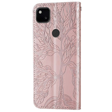 Load image into Gallery viewer, Life of Tree Embossing Pattern Horizontal Flip Leather Case with Holder &amp; Card Slot &amp; Wallet &amp; Photo Frame &amp; Lanyard, For Google Pixel 4a, For Google Pixel 4a 5G, For Google Pixel 5, For Xiaomi Redmi K30