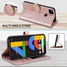 Load image into Gallery viewer, Life of Tree Embossing Pattern Horizontal Flip Leather Case with Holder &amp; Card Slot &amp; Wallet &amp; Photo Frame &amp; Lanyard, For Google Pixel 4a, For Google Pixel 4a 5G, For Google Pixel 5, For Xiaomi Redmi K30