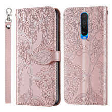 Load image into Gallery viewer, Life of Tree Embossing Pattern Horizontal Flip Leather Case with Holder &amp; Card Slot &amp; Wallet &amp; Photo Frame &amp; Lanyard, For Google Pixel 4a, For Google Pixel 4a 5G, For Google Pixel 5, For Xiaomi Redmi K30