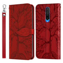 Load image into Gallery viewer, Life of Tree Embossing Pattern Horizontal Flip Leather Case with Holder &amp; Card Slot &amp; Wallet &amp; Photo Frame &amp; Lanyard, For Google Pixel 4a, For Google Pixel 4a 5G, For Google Pixel 5, For Xiaomi Redmi K30