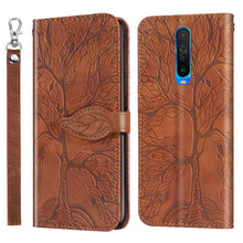 Load image into Gallery viewer, Life of Tree Embossing Pattern Horizontal Flip Leather Case with Holder &amp; Card Slot &amp; Wallet &amp; Photo Frame &amp; Lanyard, For Google Pixel 4a, For Google Pixel 4a 5G, For Google Pixel 5, For Xiaomi Redmi K30