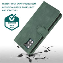Load image into Gallery viewer, Skin-feel Crazy Horse Texture Zipper Wallet Bag Horizontal Flip Leather Case with Holder &amp; Card Slots &amp; Wallet &amp; Lanyard, For Samsung Galaxy A51, For Samsung Galaxy A51 5G, For Samsung Galaxy A52 5G, For Samsung Galaxy A70, For Samsung Galaxy A71      ...