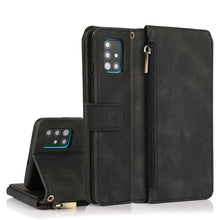 Load image into Gallery viewer, Skin-feel Crazy Horse Texture Zipper Wallet Bag Horizontal Flip Leather Case with Holder &amp; Card Slots &amp; Wallet &amp; Lanyard, For Samsung Galaxy A51, For Samsung Galaxy A51 5G, For Samsung Galaxy A52 5G, For Samsung Galaxy A70, For Samsung Galaxy A71      ...