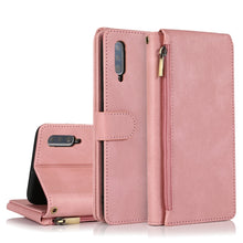 Load image into Gallery viewer, Skin-feel Crazy Horse Texture Zipper Wallet Bag Horizontal Flip Leather Case with Holder &amp; Card Slots &amp; Wallet &amp; Lanyard, For Samsung Galaxy A51, For Samsung Galaxy A51 5G, For Samsung Galaxy A52 5G, For Samsung Galaxy A70, For Samsung Galaxy A71      ...