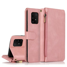 Load image into Gallery viewer, Skin-feel Crazy Horse Texture Zipper Wallet Bag Horizontal Flip Leather Case with Holder &amp; Card Slots &amp; Wallet &amp; Lanyard, For Samsung Galaxy A51, For Samsung Galaxy A51 5G, For Samsung Galaxy A52 5G, For Samsung Galaxy A70, For Samsung Galaxy A71      ...