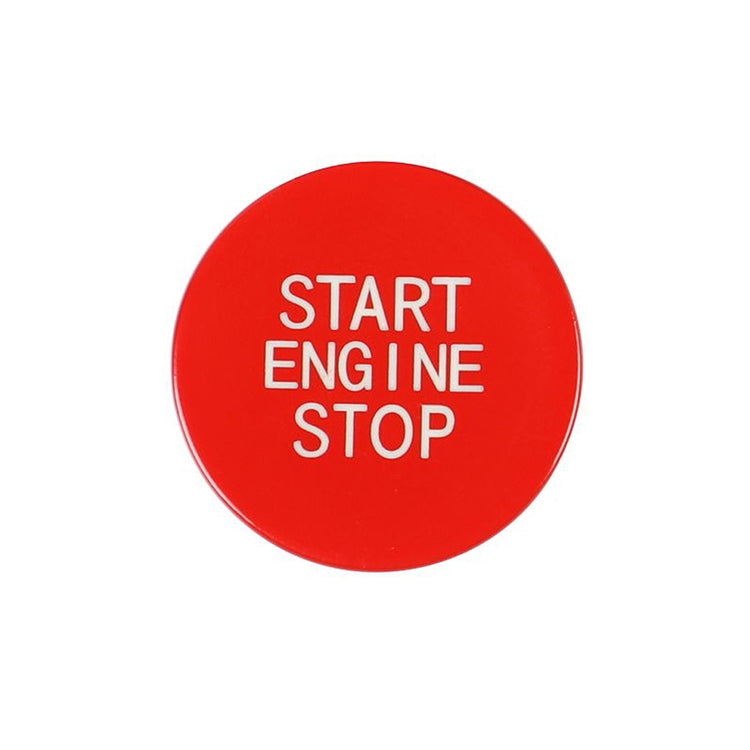 Car Carbon Fiber One-button Start Decorative Sticker for BMW 3 Series / G20 / G05 / G06 / G07 / G14 / G29 / F40 / F44, One-button Start (Red), One-button Start (Blue), One-button Start (Black), One-button Start (Yellow)