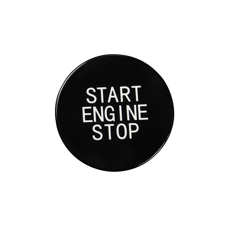 Car Carbon Fiber One-button Start Decorative Sticker for BMW 3 Series / G20 / G05 / G06 / G07 / G14 / G29 / F40 / F44, One-button Start (Red), One-button Start (Blue), One-button Start (Black), One-button Start (Yellow)