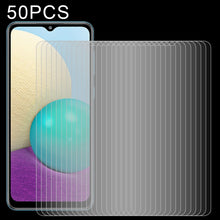 Load image into Gallery viewer, 50 PCS 0.26mm 9H Surface Hardness 2.5D Explosion-proof Tempered Glass Non-full Screen Film, For Samsung Galaxy A02 (50 PCS), For Xiaomi Redmi K40 Pro (50 PCS), For OPPO A55 5G (50 PCS)