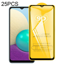Load image into Gallery viewer, 25 PCS 9D Full Glue Full Screen Tempered Glass Film, For OPPO A55 5G (25 PCS), For Samsung Galaxy A02 (25 PCS), For Xiaomi Redmi K40 (25 PCS), For Xiaomi Redmi K40 Pro (25 PCS)