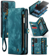 Load image into Gallery viewer, CaseMe Detachable Multifunctional Horizontal Flip Leather Case, with Card Slot &amp; Holder &amp; Zipper Wallet &amp; Photo Frame, For Samsung Galaxy A52 5G / 4G