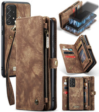 Load image into Gallery viewer, CaseMe Detachable Multifunctional Horizontal Flip Leather Case, with Card Slot &amp; Holder &amp; Zipper Wallet &amp; Photo Frame, For Samsung Galaxy A52 5G / 4G