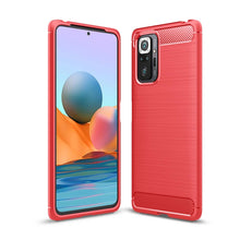 Load image into Gallery viewer, Brushed Texture Carbon Fiber TPU Case, For Xiaomi Redmi Note 10 Pro