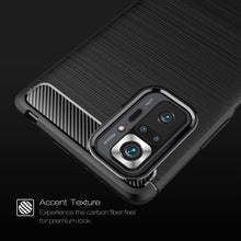 Load image into Gallery viewer, Brushed Texture Carbon Fiber TPU Case, For Xiaomi Redmi Note 10 Pro