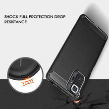 Load image into Gallery viewer, Brushed Texture Carbon Fiber TPU Case, For Xiaomi Redmi Note 10 Pro
