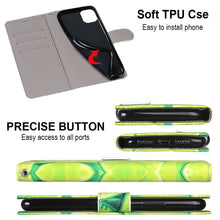Load image into Gallery viewer, Coloured Drawing Cross Texture Horizontal Flip PU Leather Case with Holder &amp; Card Slots &amp; Wallet &amp; Lanyard, For LG Stylo 7 5G, For Huawei Y9a, For Honor 10X Lite