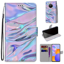 Load image into Gallery viewer, Coloured Drawing Cross Texture Horizontal Flip PU Leather Case with Holder &amp; Card Slots &amp; Wallet &amp; Lanyard, For LG Stylo 7 5G, For Huawei Y9a, For Honor 10X Lite