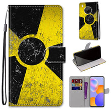 Load image into Gallery viewer, Coloured Drawing Cross Texture Horizontal Flip PU Leather Case with Holder &amp; Card Slots &amp; Wallet &amp; Lanyard, For LG Stylo 7 5G, For Huawei Y9a, For Honor 10X Lite