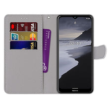 Load image into Gallery viewer, Coloured Drawing Cross Texture Horizontal Flip PU Leather Case with Holder &amp; Card Slots &amp; Wallet &amp; Lanyard, For Nokia 2.4, For Nokia 3.4